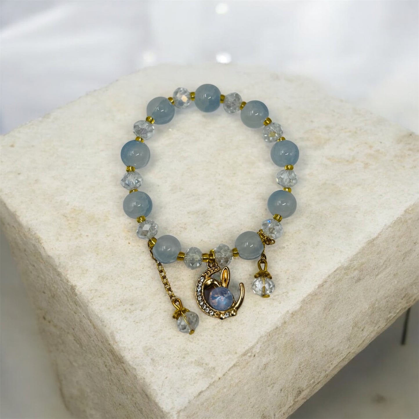 Bunnie Over The Moon