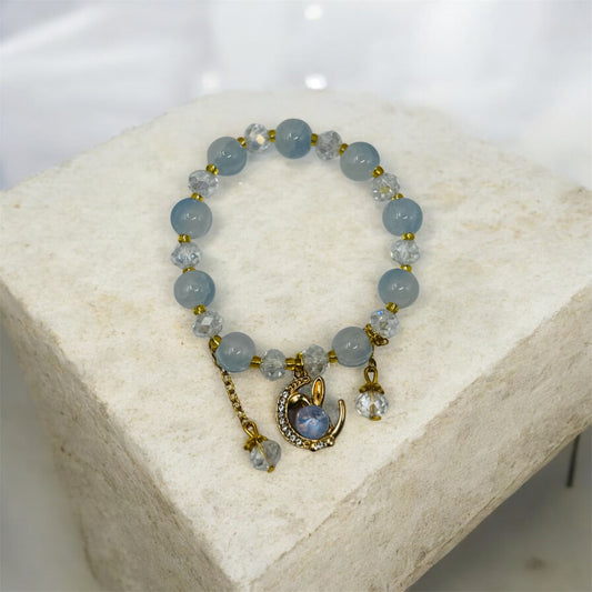 Bunnie Over The Moon